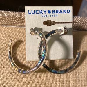 New Lucky Brand hoop earrings